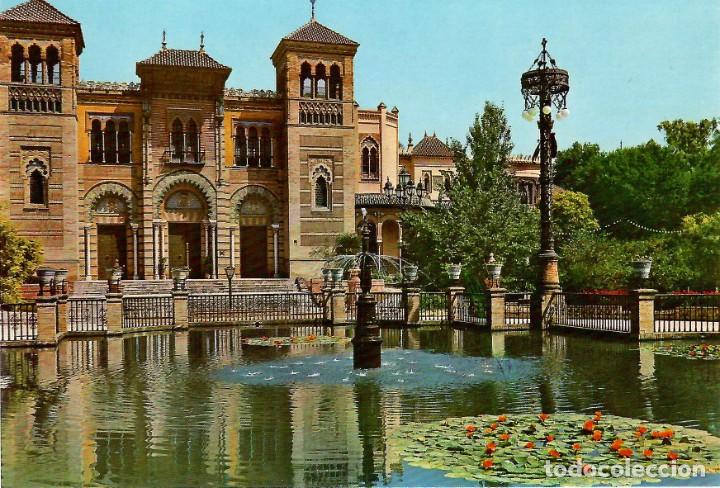 Postales: N&ordm; 140-SEVILLA. Plaza de Am&eacute;rica. Sin circular. EDICIONES RO-FOTO