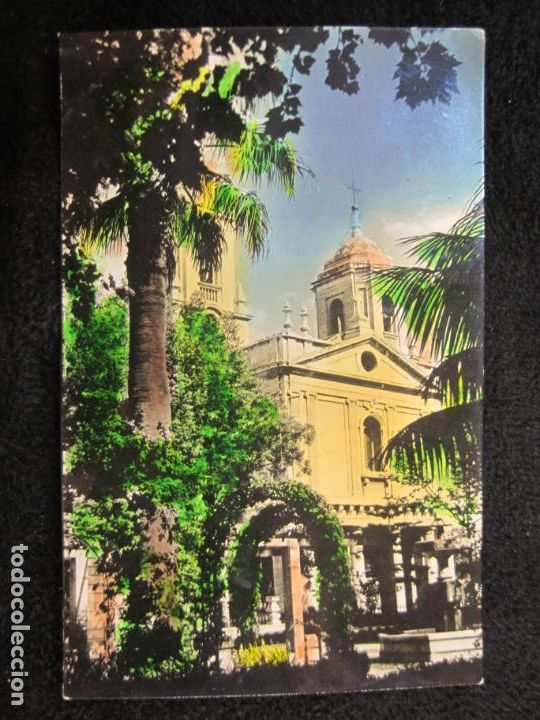 Postales: ALMERIA-IGLESIA DE SAN PEDRO-EXCL LUIS GARCIA-FOTO CASA FIGUEROLA-POSTAL ANTIGUA-(79.869)