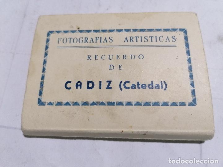 Postales: 10 FOTOGRAFIAS ARTISTICAS, RECUERDO DE CADIZ, CATEDRAL, MEDIDAS 10 X 7 CM