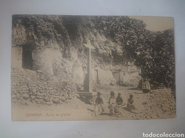 Postales: POSTAL GRANADA BARRIO DE GITANOS - Foto 1