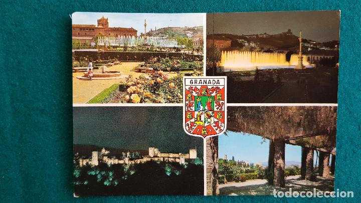 Postales: POSTAL VARIOS ASPECTOS - GRANADA - Foto 1