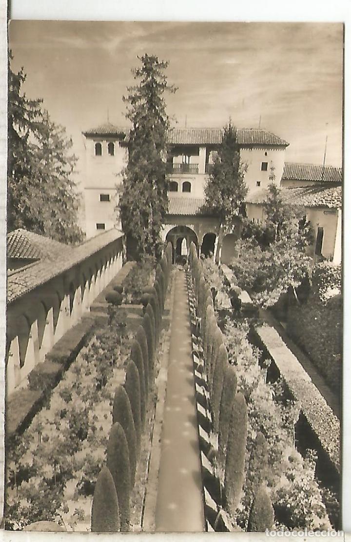 Postales: GRANADA GENERALIFE ESCRITA - Foto 1