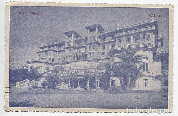 Postales: X125245 ANDALUCIA COSTA DEL SOL MALAGA HOTEL MIRAMAR