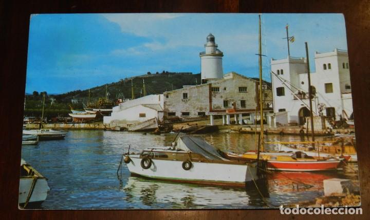 Postales: FOTO POSTAL DE MALAGA, UN RINCON DEL PUERTO, N.2, NO CIRCULADA.