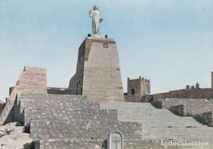 Postales: postal - almeria - monumento al sagrado corazon - n&ordm; 15 - ed g garrabella - a&ntilde;o 1964 - escrita
