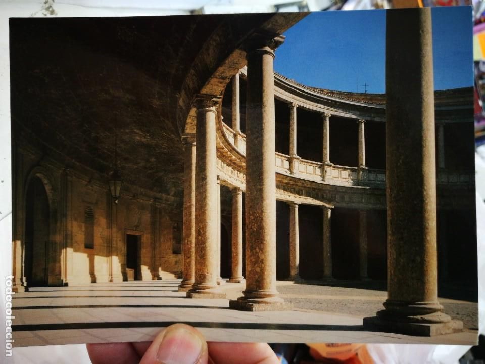 Postales: Postal Galer&iacute;a del Patio del Palacio de Carlos V ALO24 PATRONATO DE LA ALHAMBRA Y GENERALIFE S/C