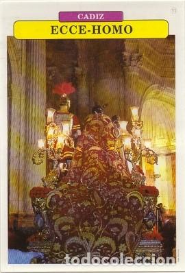Postales: POSTAL DE CADIZ. SEMANA SANTA. ECCE-HOMO P-ANC-507,2
