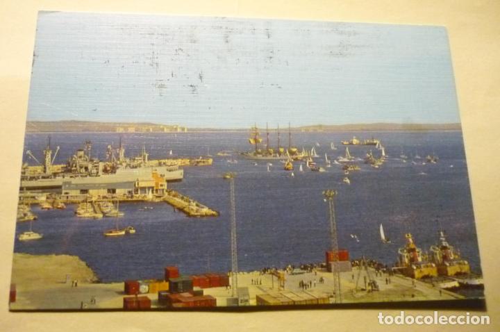 Postales: postal cadiz puerto parcial.-circulada cm