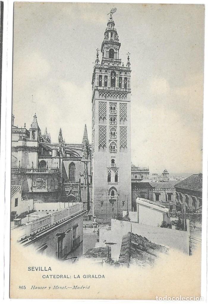 Postais: POSTAL SEVILLA CATEDRAL LA GIRALDA