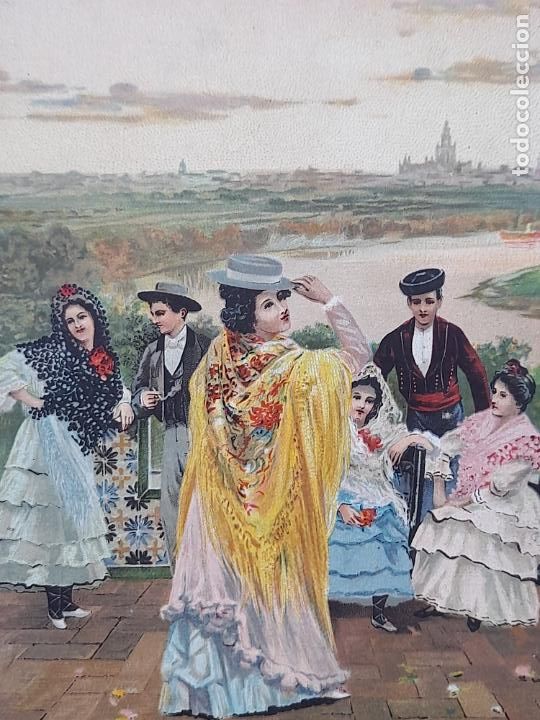 Postales: Sevilla. Bailes Andaluces. El Tango - Foto 3