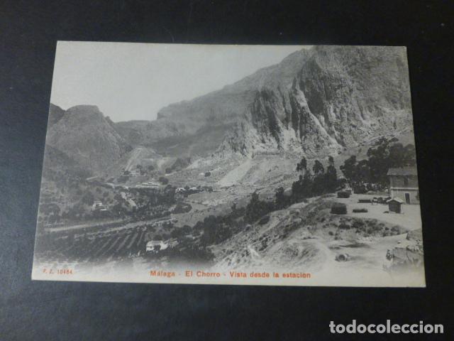 Postais: MALAGA EL CHORRO VISTA DESDE LA ESTACION ED. P Z N&ordm; 10464