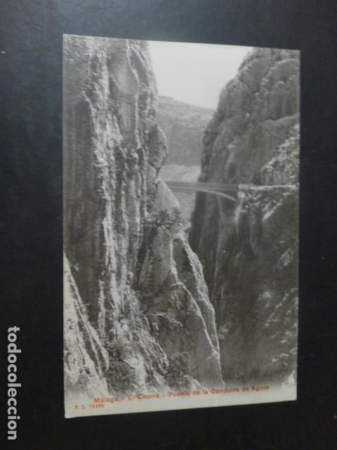 Postkarten: MALAGA EL CHORRO PUENTE DE LA CONDUCTA DE AGUAS ED. P Z N&ordm; 10468