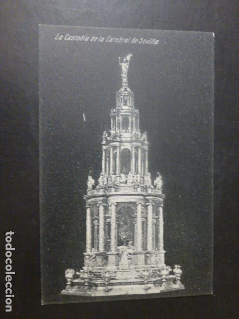 Postales: SEVILLA CATEDRAL LA CUSTODIA - Foto 1