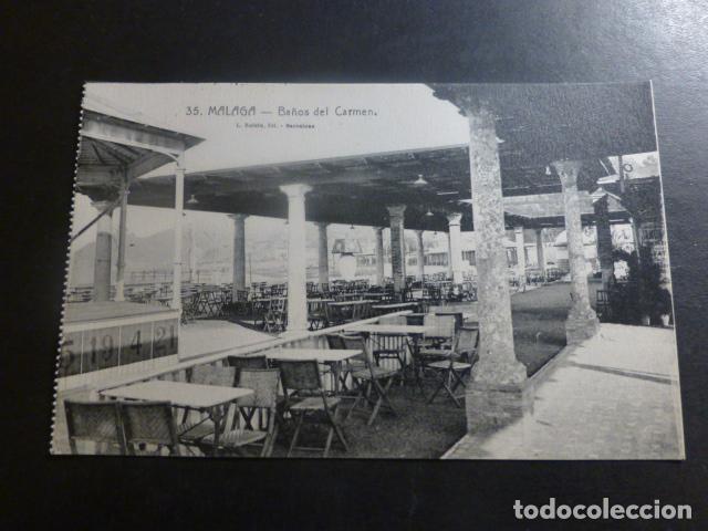 Postcards: MALAGA BA&Ntilde;OS DEL CARMEN