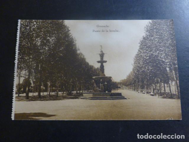 Postales: GRANADA PASEO DE LA BOMBA - Foto 1