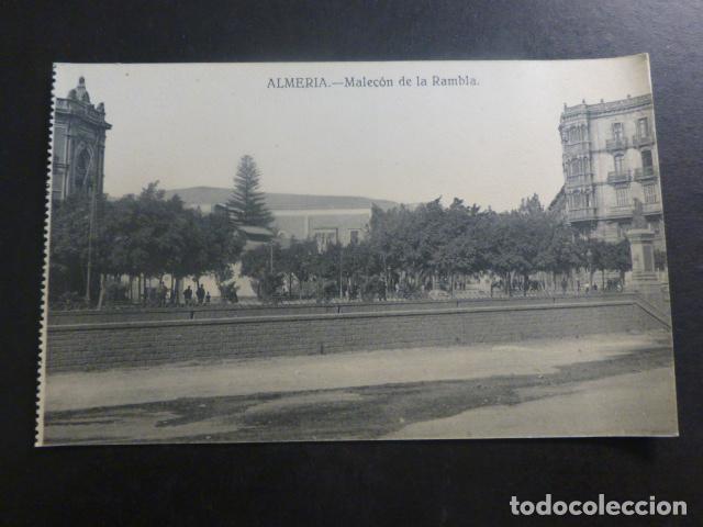Postkarten: ALMERIA MALECON DE LA RAMBLA ED. VAZQUEZ