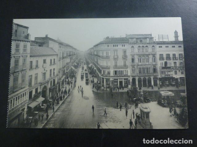 Postkarten: MALAGA PLAZA DE LA CONSTITUCI&Oacute;N Y CALLE DE LARIOS