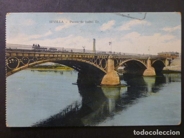 Postales: SEVILLA PUENTE DE ISABEL II - Foto 1