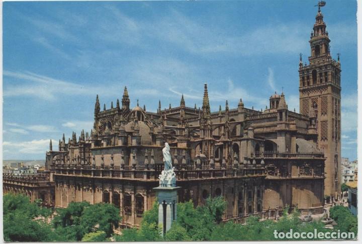 Postales: N&ordm; 513-SEVILLA. Catedral. Sin circular. ED. BEASCOA