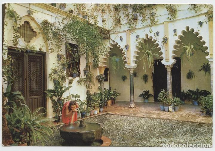 Postales: N&ordm; 403-ESPA&Ntilde;A ES DIFERENTE. Patio andaluz. Sin circular. ED. POSTALES COSTA DEL SOL
