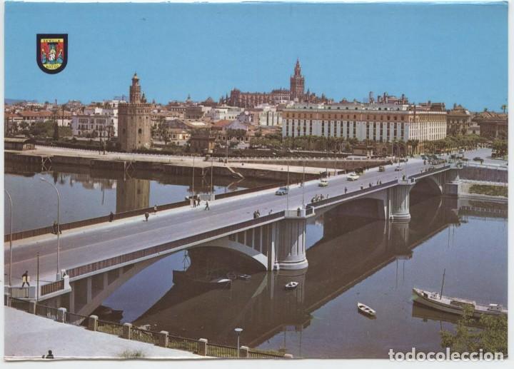 Postales: N&ordm; 1014-SEVILLA. Puente de San Telmo. Sin circular. ED. HELIIOTIPIA ART&Iacute;STICA ESPA&Ntilde;OLA