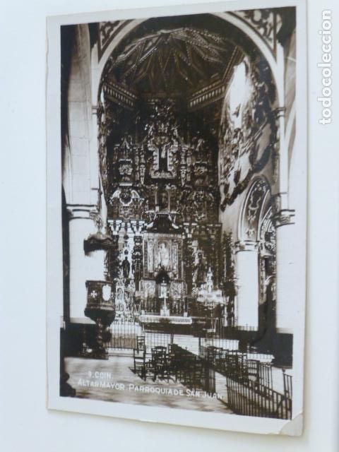 Cartoline: COIN MALAGA ALTAR MAYOR PARROQUIA DE SAN JUAN