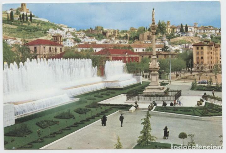 Postales: N&ordm; 3136-GRANADA. Fuente del Triunfo. Sin circular. EDICIONES &Aacute;GATA