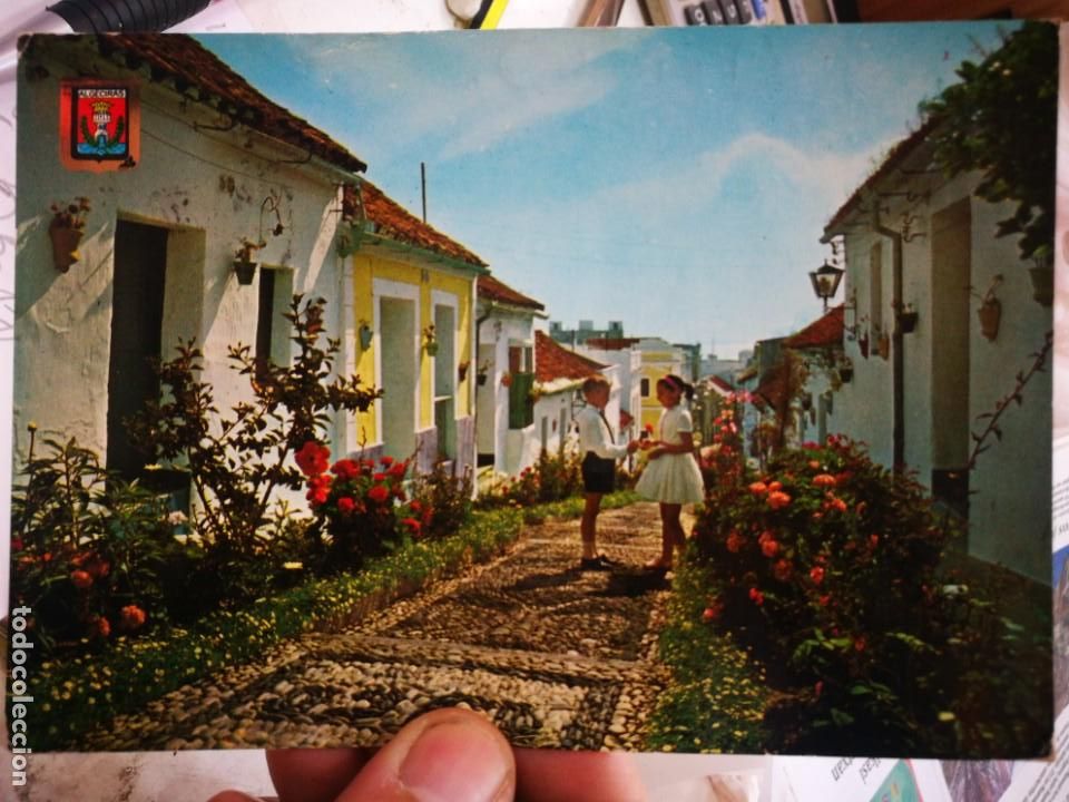 Postkarten: Postal ALGECIRAS Calle T&iacute;pica N 12 SUBIRATS CASANOVAS escrita y Sellada estado regular