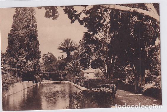 Postales: Malaga El Retiro Estanque Grande. Sin circular.