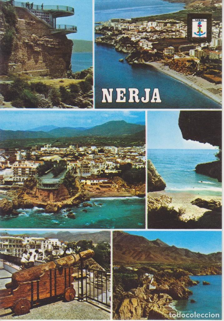 Postales: (18) NERJA. VARIOS ASPECTOS ... SIN CIRCULAR - Foto 1