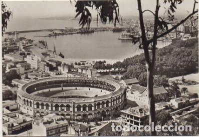 Postales: POSTAL DE MALAGA. PLAZA DE TOROS Y PUERTO P-ANMA-761