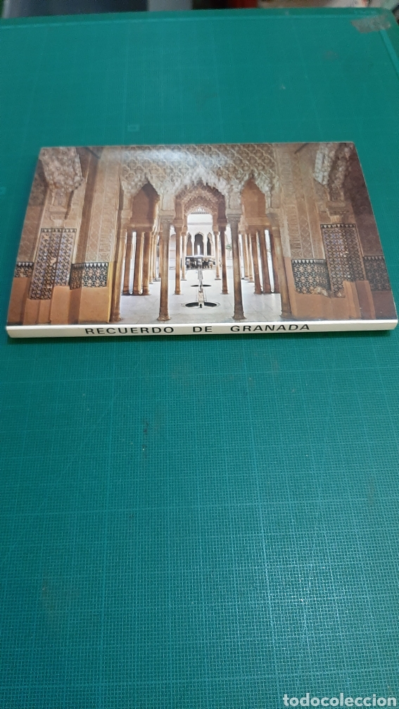 Postales: RECUERDO DE GRANADA LIBRILLO POSTALES VINTAGE FRANCISCO GALLEGOS LIBRERIA O ALMAC&Eacute;N DO COLISEVM