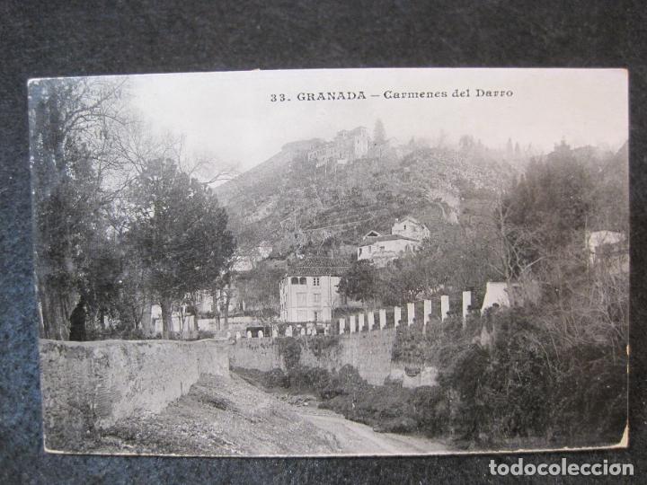 Postales: GRANADA-CARMENES DEL DARRO-POSTAL ANTIGUA-(81.607)