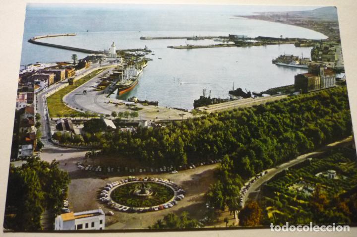 Postales: POSTAL MALAGA.-PASEO FAROLA Y PUERTO