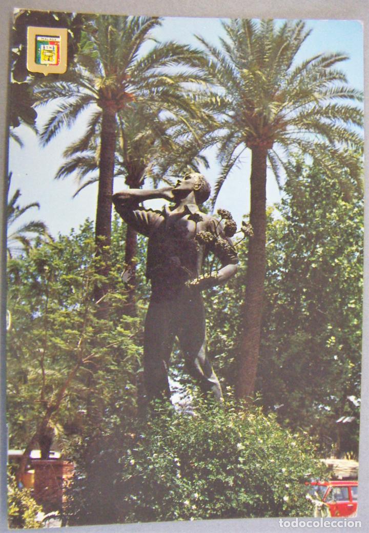 Postales: POSTAL DE MALAGA. EL BIZNAGUERO. PLAZA DE LA MARINA ED DOMINGUEZ N&ordm; 76 ESCRITA