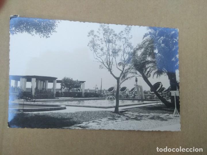 Postales: Postal 165 malaga, hotel miramar piscina