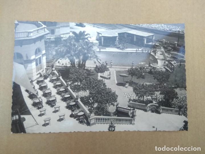 Postales: Postal malaga hotel miramar, piscina