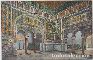 Postcards: POSTAL ANTIGUA DE SEVILLA. ALCAZAR. SALON DE EMBAJADORES   P-ANSE-1656