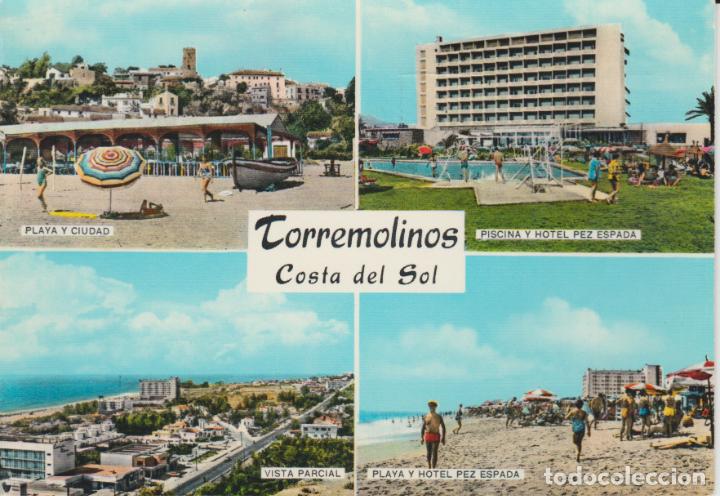 Postales: (22) TORREMOLINOS. HOTEL PEZ ESPADA