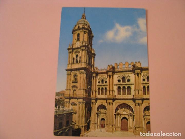 Postales: POSTAL DE MALAGA. TORRE DE LA CATEDRAL. ED. GARCIA GARRABELLA. ESCRITA. 1968.