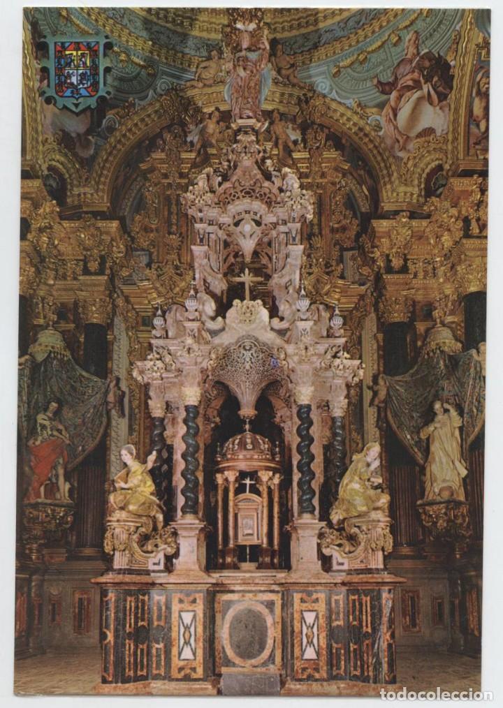 Postales: SERIE 45-N&ordm; 229-GRANADA. La Cartuja. Templete del Sancta Santorum. Sin circular. ED. A. ZERKOWITZ