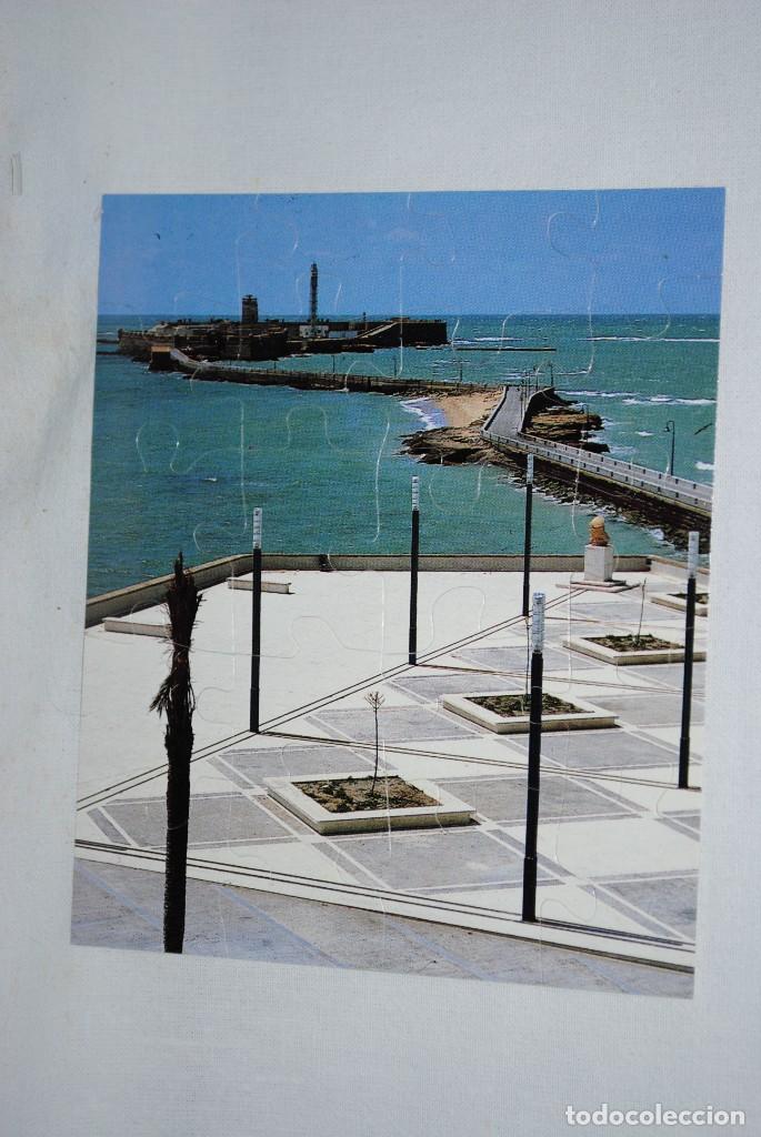 Postales: POSTAL PUZZLE DE CADIZ .