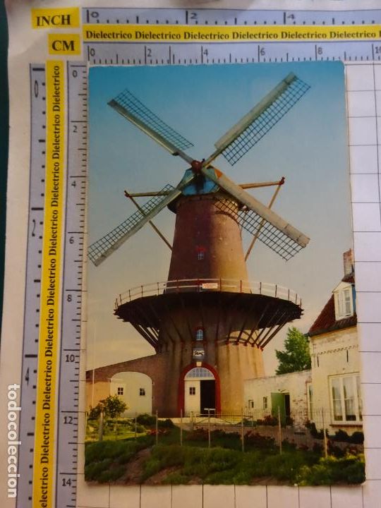Postales: POSTAL DE PAISES BAJOS HOLANDA. TIPISMO HOLAND&Eacute;S, MOLINO MOLEN SLUIS. 1061