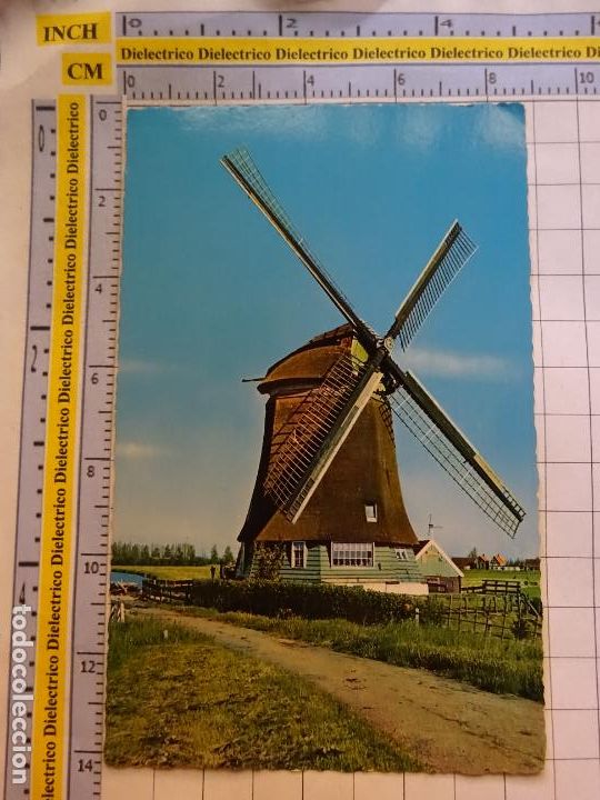 Postkarten: POSTAL DE PAISES BAJOS HOLANDA. TIPISMO HOLAND&Eacute;S, MOLINO DE NEKKER. 1062
