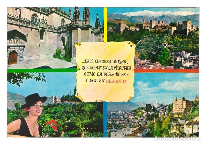 Postales: GRANADA (ESPA&Ntilde;A) // CIRCULADA - Foto 1