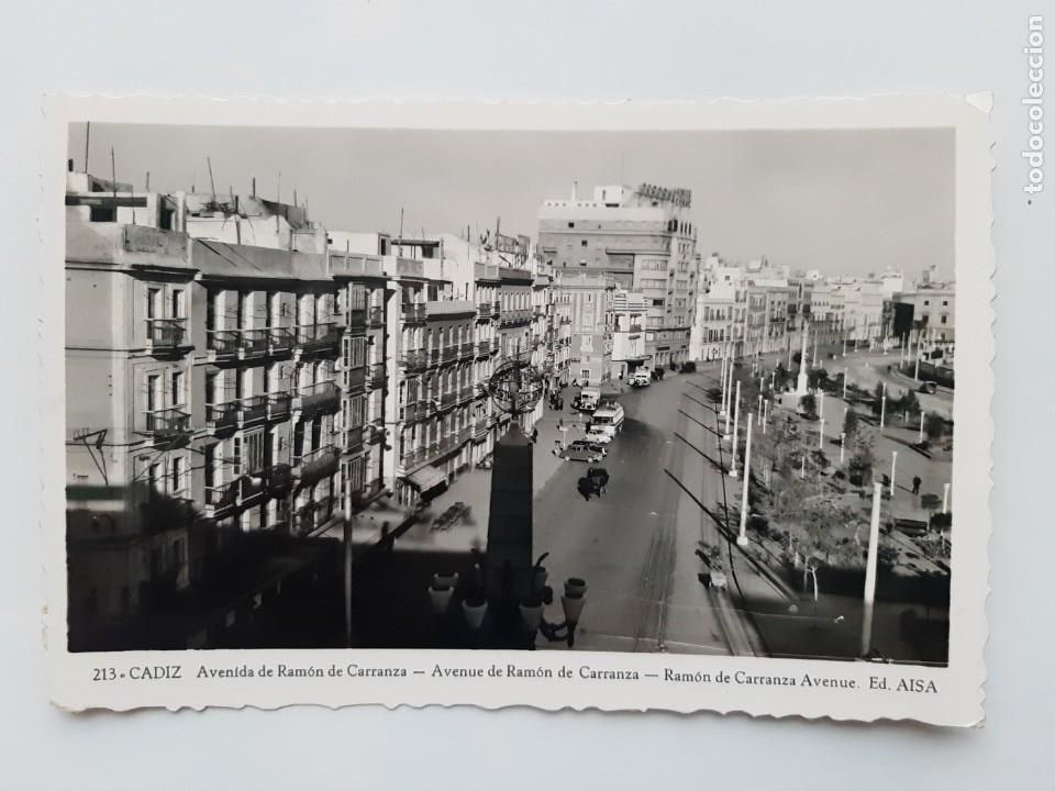 Postales: ANTIGUA POSTAL CADIZ AVENIDA RAMON DE CARRANZA RV 258