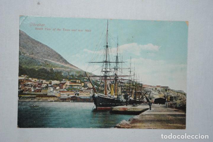 Postales: PUERTO DE GIBRALTAR POE 1890