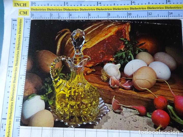 Postales: POSTAL DE ANDALUC&Iacute;A. BODEG&Oacute;N ACEITE DE OLIVA HUEVOS A&Ntilde;O 1971. 1124