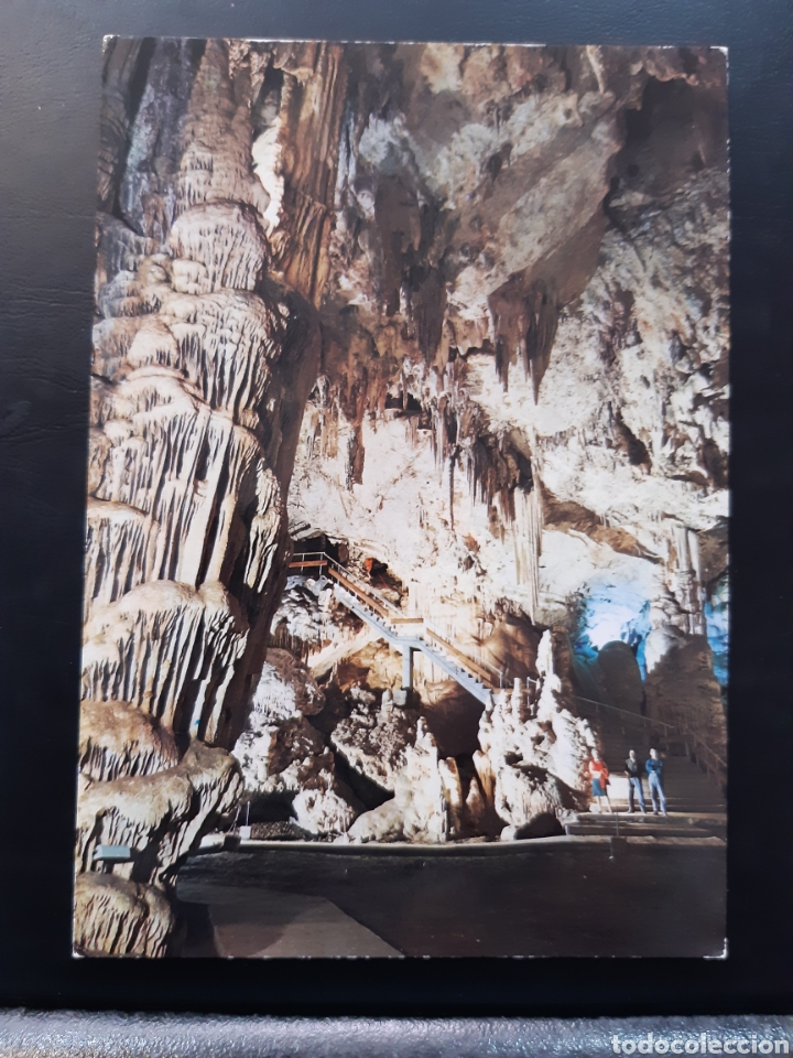 Postales: Postal de. Cuevas de nerja. M&aacute;laga. Sala del vallet. - Foto 1
