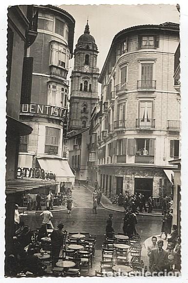Postales: X125511 ANDALUCIA COSTA DEL SOL MALAGA CATEDRAL CON UN DENTISTA EDITOR DOLORES DE ONA N&deg; 226